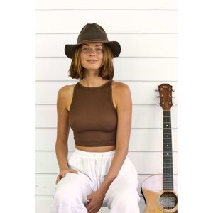 Conner Handmade Hats Rockaway Wool Felt Womens Gray OSFM